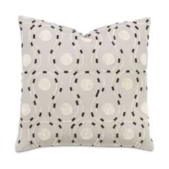 Katy Embroidered Decorative Pillow