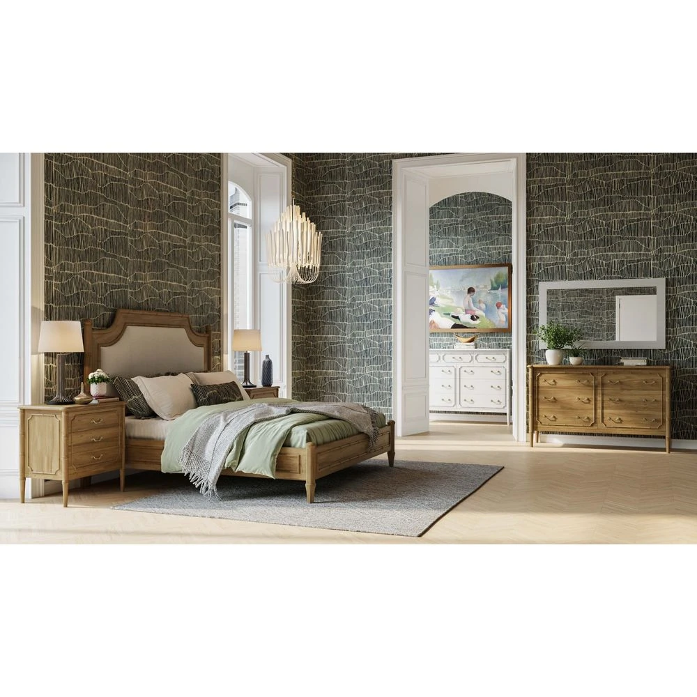 Chelsea Largish 6 Drawer Dresser In Antique French Oak 2 Chelsea Largish 6 Drawer Dresser In Antique French Oak - Image 2