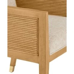 Santos Sea Sand Armchair, Liller Malt -France and So Furniture tee3eqbsco60bs3d3vpg