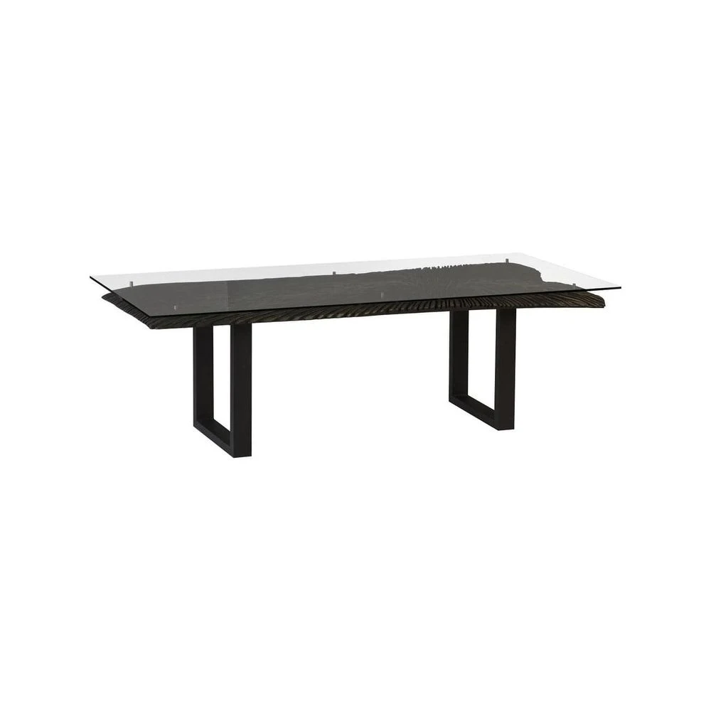 Vespera Dining Table With Glass 1 Vespera Dining Table With Glass