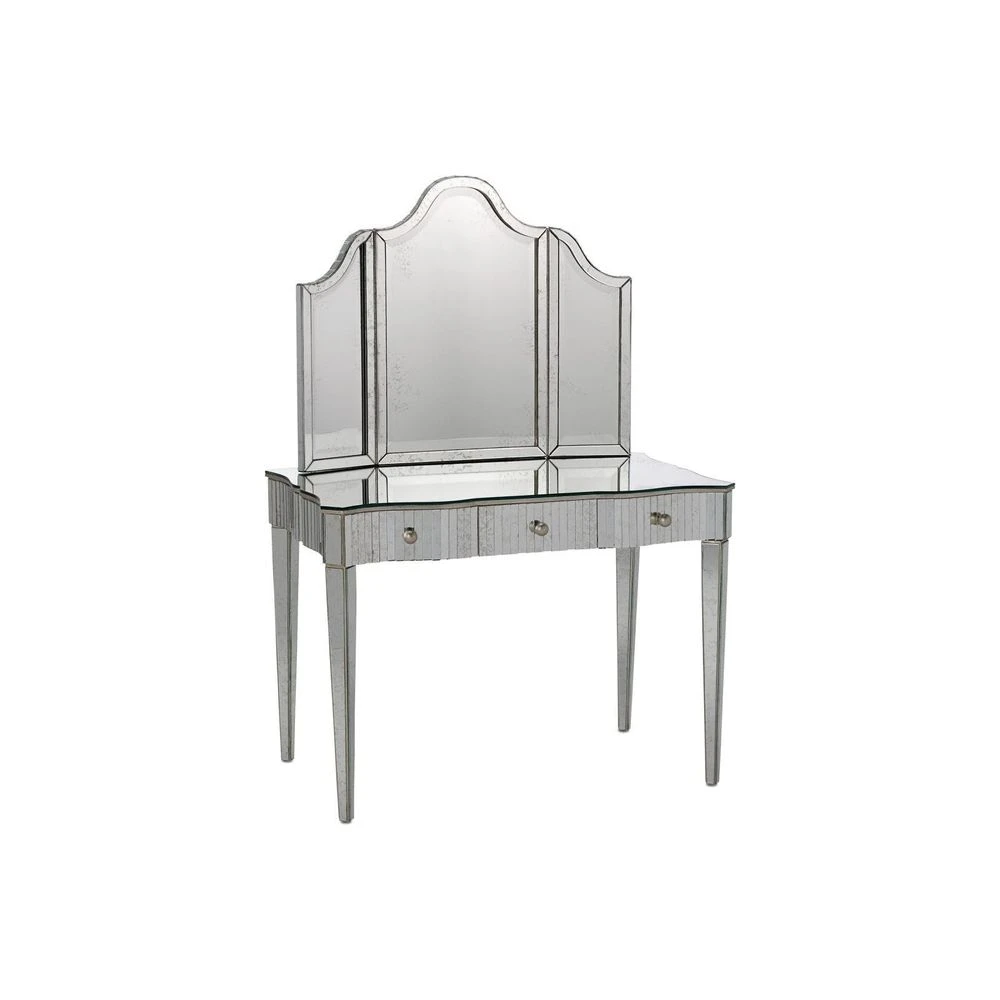 Gilda Silver Vanity Table 2 Gilda Silver Vanity Table - Image 2