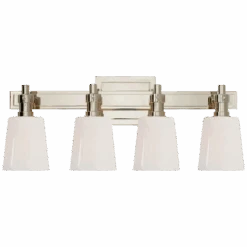 Baraca Four-Light Bath Sconce -France and So Furniture tob2153pnwg 7