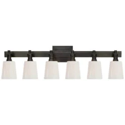 Brian Six-Light Linear Bath Sconce -France and So Furniture tob2154bzwg 7