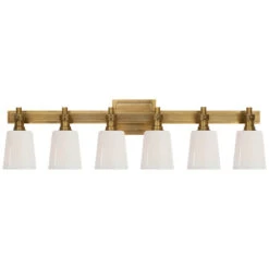 Brian Six-Light Linear Bath Sconce -France and So Furniture tob2154habwg 7