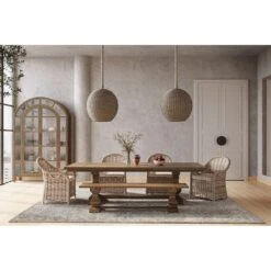 Trestle Dining Bench In Straw Wash 14 Trestle Dining Bench In Straw Wash -France and So Furniture trestle dining room 01 2 2 1 c49d3eb8 9c27 48d1 a7fa d9e871416b2e