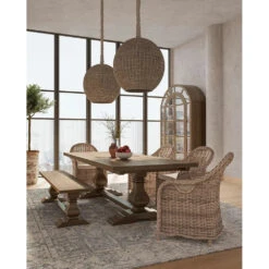 Trestle Dining Bench In Straw Wash 16 Trestle Dining Bench In Straw Wash -France and So Furniture trestle dining room 02 2 2 1 412a8899 7137 4a03 a5cc 9112f57fabd6