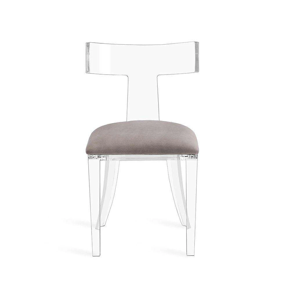 Seraphina Acrylic Klismos Chair - Clear 2 Seraphina Acrylic Klismos Chair - Clear - Image 2