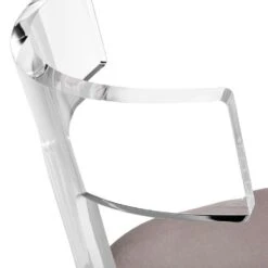 Tristan Acrylic Klismos Chair -France and So Furniture tristan acrylic klismos chair 145067 d140e419 7214 42ba ad46 a5aec5e740ea 1