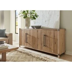 Vineyard Row Entertainment Credenza - Light Wood 11 Vineyard Row Entertainment Credenza - Light Wood -France and So Furniture undhwz9ygk0bbi8r5ujd