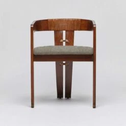 Magnus Dining Chair - Chestnut -France and So Furniture w 149983 101 1
