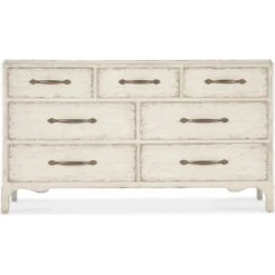 Heritage 7-Drawer Dresser - Whites/Creams/Beiges