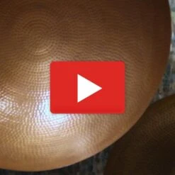 Indira Wall Bowl-Antique Nickel-Med -France and So Furniture youtube TXqaMjPj444 1