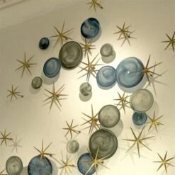 S/3 Crosshatched Wall Discs-Blue Swirl -France and So Furniture youtube wYla cO ZM 2 8243cb43 62d7 41a0 b350 53c333cb8912